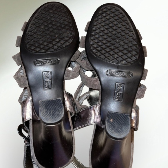 AEROSOLES metallic Gin Rickey, 7.5, like new! - Picture 8 of 10